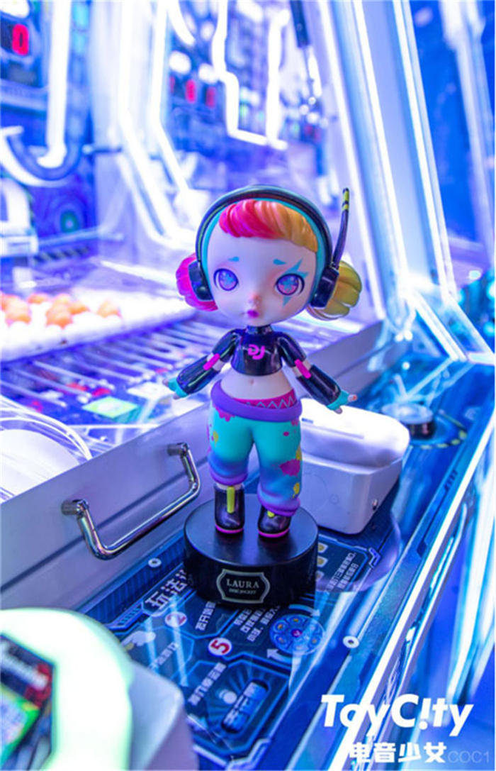 ToyCity玩具城市潮玩新品—电音少女Laura震撼上线